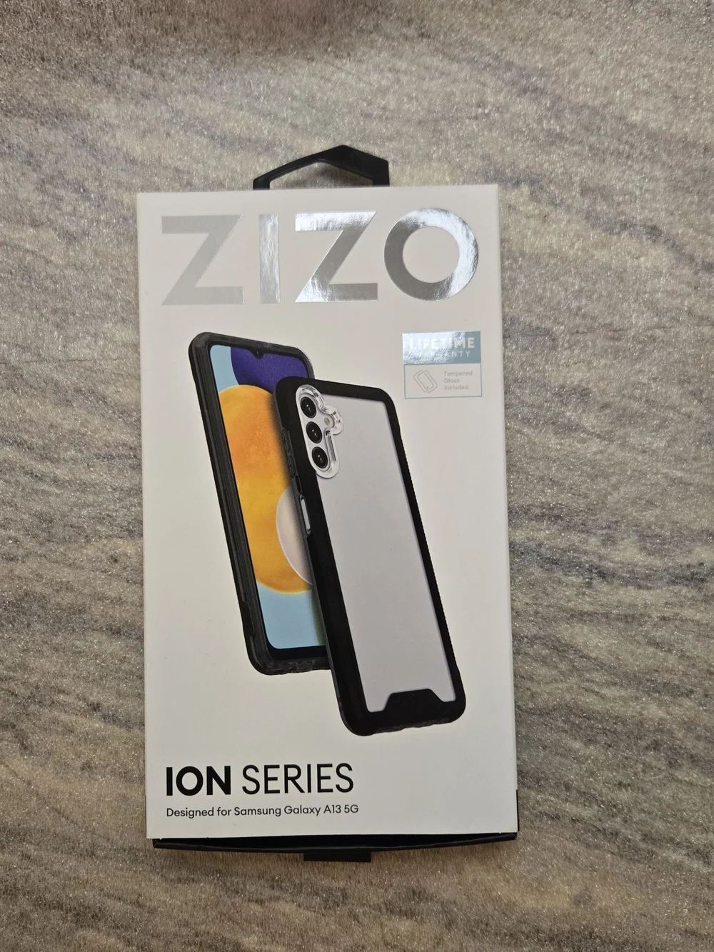 ZIZO Ion Series Clear Back Black Bumper Case for Samsung Galaxy A13 5G